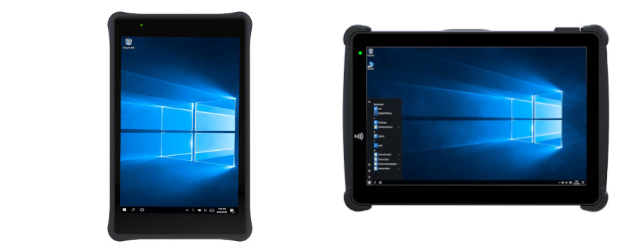 7" and 10.1" tablets for industry, store floor data collection and point of sale (POS)