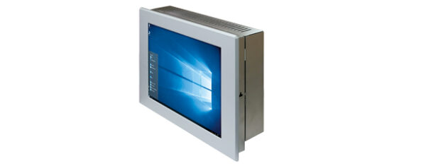 Panel PC mit 10,4 Zoll Display und Touchscreen oben