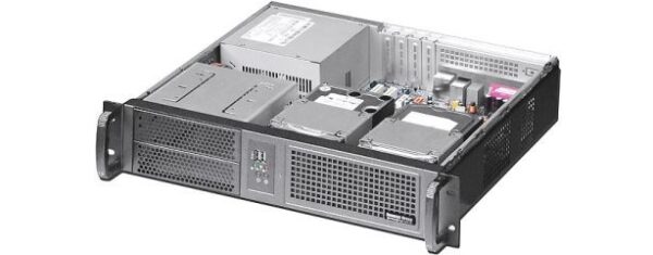 2HE Industrie-PC mit µATX-Mainboard und wählbaren CPUs der 4. Generation (Haswell)