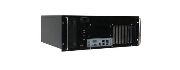 Industrie-PC mit frontseitig ausgeführten Schnittstellen für den Einbau in 19zoll Schränken. Unterstützt werden die aktuellen Intel Prozessoren der 4. Generation (Haswell)