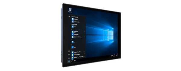 Panel PC mit 15 Zoll XGA Display, lüfterlose Skylake CPU und resistiven oder projected capacitven (pcap) Touchscreen
