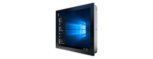 Panel PC mit 17 Zoll XGA Display, lüfterlose CPU und resistiven oder projected capacitven (pcap) Touchscreen