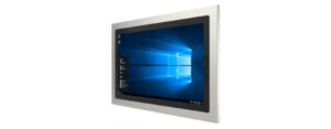 Panel PC mit 21,5 Zoll Full-HD Display, lüfterlose CPU und projected capacitven (pcap) Touchscreen