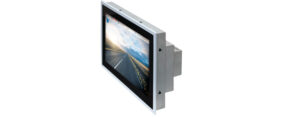 Industrial Raspberry-Pi-3 Panel PC mit 10,1 Zoll wide screen Multitouch und PiXtend v2-l - seitlich