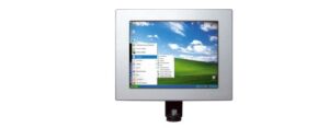 Industrial all-in-one PC mit 8 Zoll Display und optionalen Touchscreen