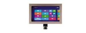 Industrial all-in-one PC mit 10,1 Zoll wide screen Display und Multitouch