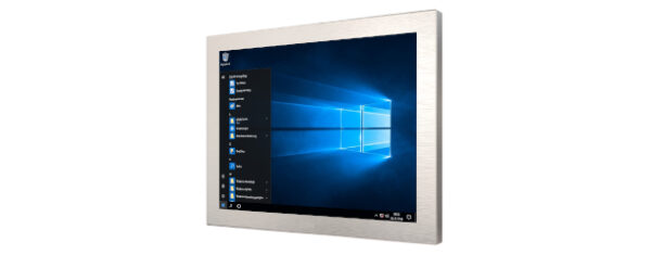 IP66 Industrial all in one Edelstahl PC mit 17 Zoll SXGA Display, lüfterlose Kabylake CPU und projected capacitven (pcap) Touchscreen