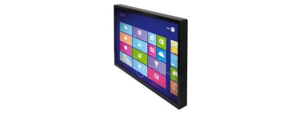 Industrial all-in-one PC with 42 inch full HD display and multi-touch screen