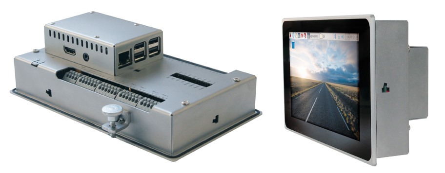 RPi 07 Xtend - Raspberry-Pi-3 Panel-PC mit PiXtend v2-s und 7" TFT
