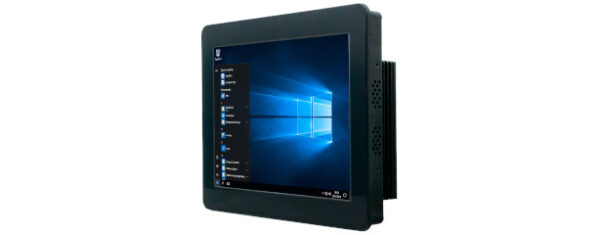 Panel PC mit 10,4 Zoll XGA (1024x768) TFT, lüfterlose CPU und resistiven oder projected capacitven (pcap) Touchscreen
