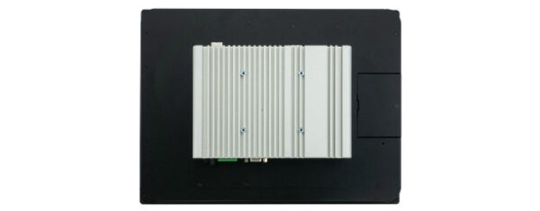 Panel PC with 15 inch XGA (1024x768) TFT, fanless CPU and resistive or projected capacitven (pcap) touch screen back