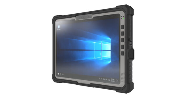 10,1" Rugged Tablet für die Industrie Front schräg