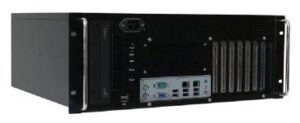 Industrial PC with interfaces on the front for installation in 19 inch cabinets. The current 4th generation Intel processors (Haswell) are supported