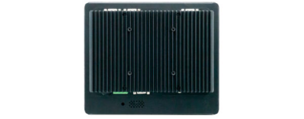 Panel PC with 8.4 inch SVGA (800x600) TFT, fanless CPU and resistive or projected capacitven (pcap) touch screen back
