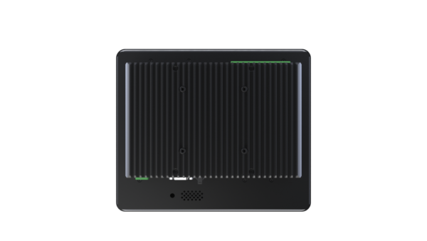 Panel PC mit 10,4" XGA PCAP Touchdisplay Rueckansicht