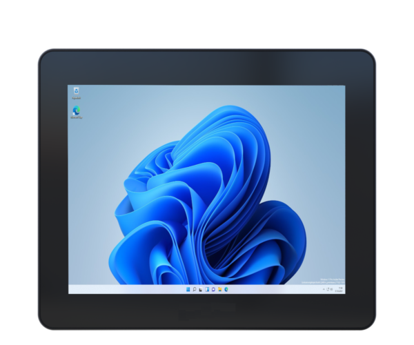 Panel PC mit 10,4" XGA PCAP Touchdisplay Frontansicht