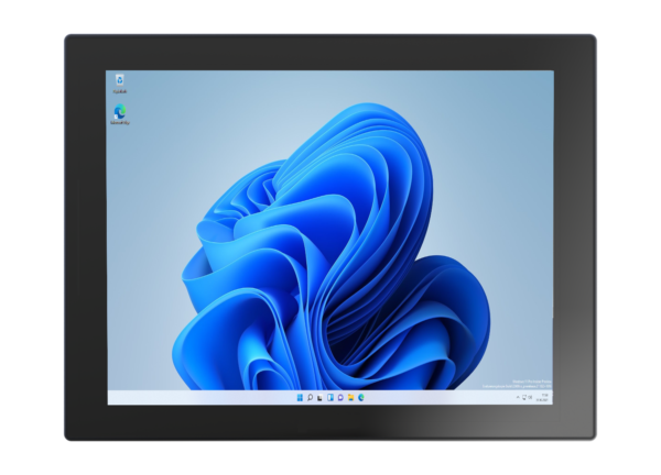 PPC15 p4 mit 15" Touchscreen und J6412 Frontansicht