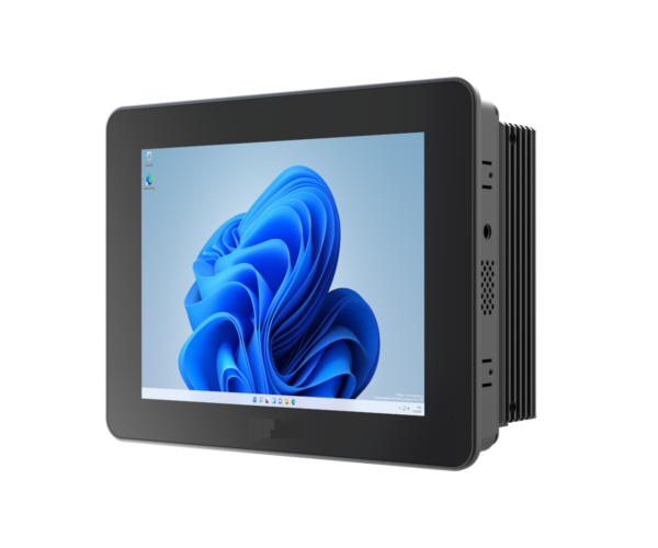 Panel PC mit 8,4" SVGA Touch-Display Schrägansicht