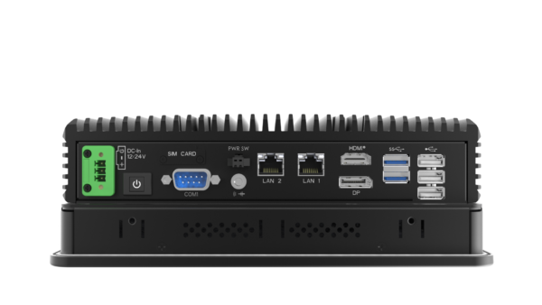 Panel PC mit 8,4" SVGA Touch-Display Schnittstellenansicht