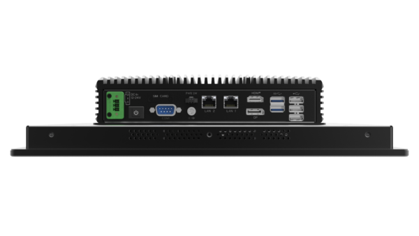 Panel PC mit 12,1" XGA Touch-Display Schnittstellenansicht